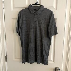 Travis Mathews "Falconhead Golf Club" Men's Short Sleeve Performance Polo Size L